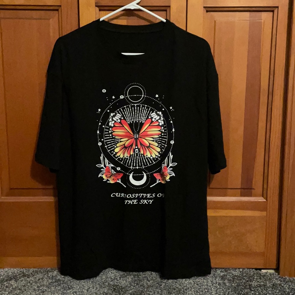 Oversized Butterfly Tee